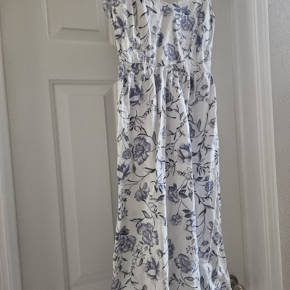 Cynthia Rowley White Linen Dress